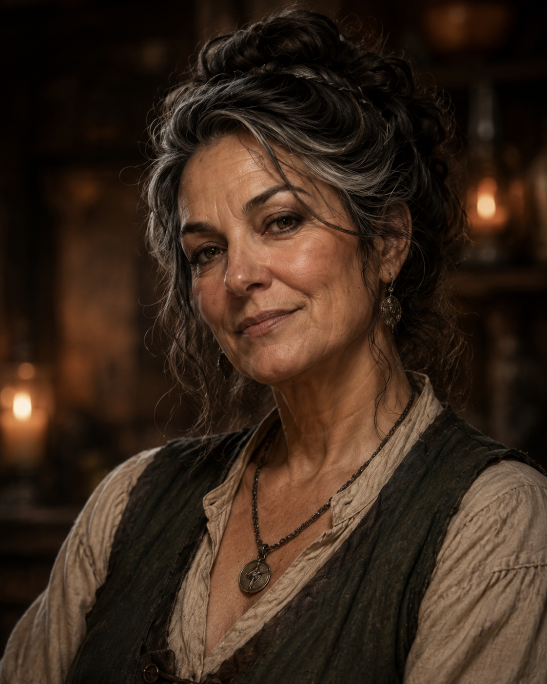 Nessa Quill, proprietor of the Bent Nail Inn