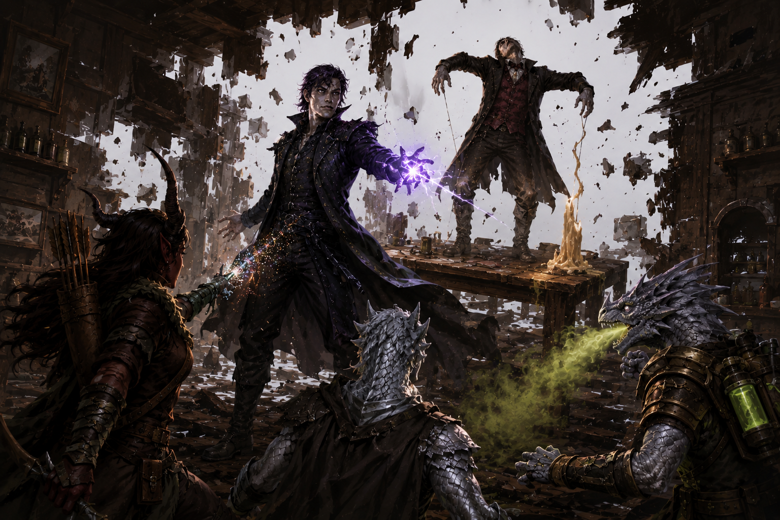 Orren's body rises